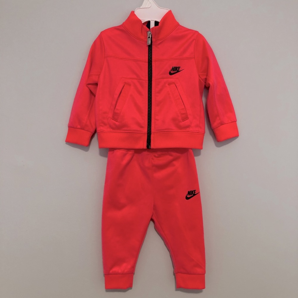 NIKE Hot Pink Baby Girl Tracksuit